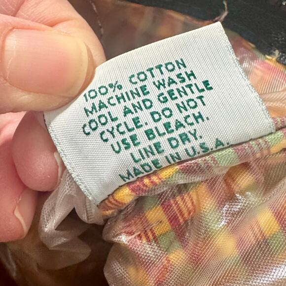 VTG Vera Bradley Chocolat Floral Cosmetic Case Wipeable Interior USA Made NEW - Picture 10 of 10